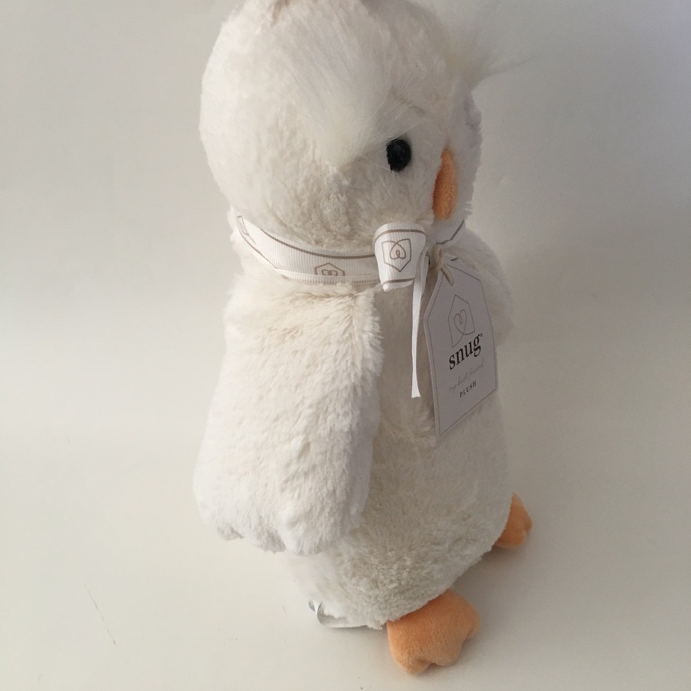 NEW 11” Plush Owl Soft Baby Toy Stuffed Animal Cuddle Baby Gift | Snug - Picture 3 of 8
